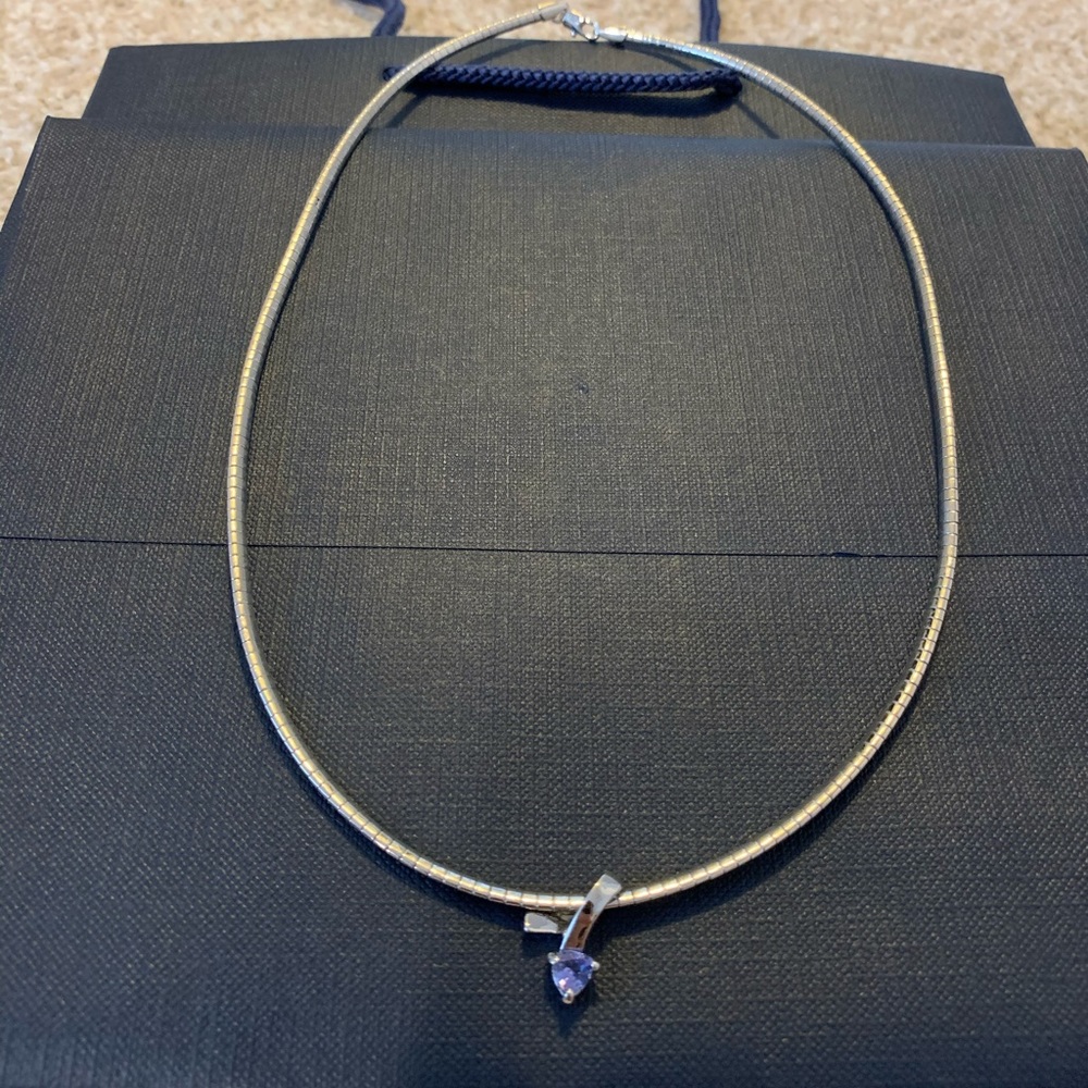 Brand New Authentic Tanzanite Necklace